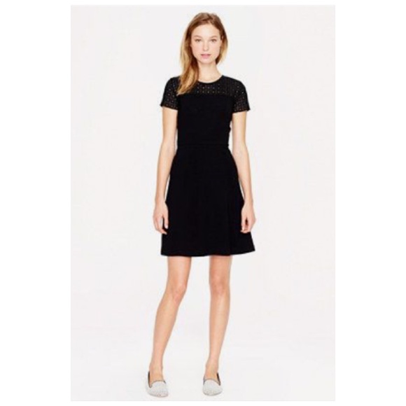 J. Crew Stretch Eyelet Dress - Picture 8 of 8